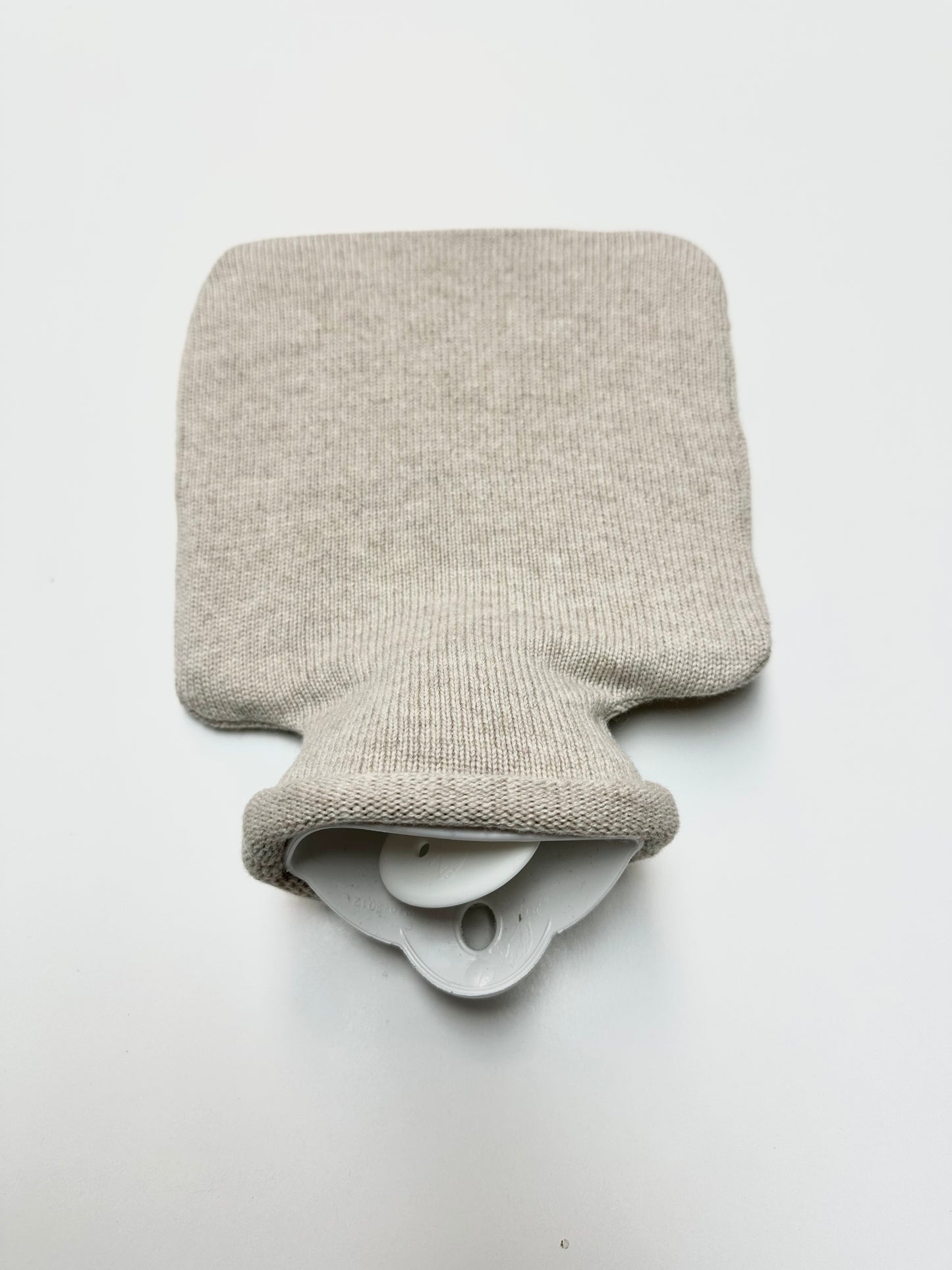 Baby Wärmflasche fein gestrickt Kaschmir, Merinowolle und Seide